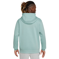 Men's Jumper Nike Swoosh M Club Hoodie FZ BB - mineral/mineral/white