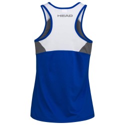 Women's top Head Club 22 Tank Top W - royal