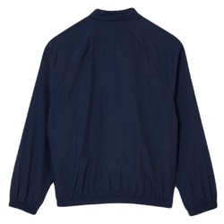Boys' jumper Lacoste Recycled Fiber Colourblock Zipped Jacket - navy blue/white/bordeuax/blue