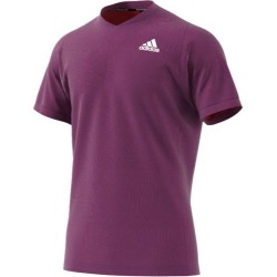 Men's Polo T-shirt Adidas Freelift Polo Primeblue M - purple/white