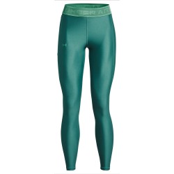 Women's leggings Under Armour Women's HeatGear Branded Waistband Leggings - coastal teal/birdie green