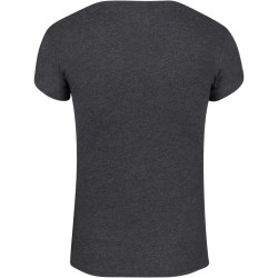 Women's T-shirt Babolat Exercise Big Flag Tee Women - black heather