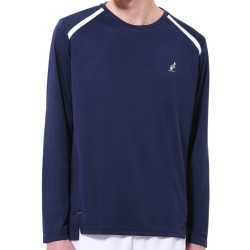Men's long sleeve T-shirt Australian Ace Logo Long Sleeve T-Shirt - blue cosmo