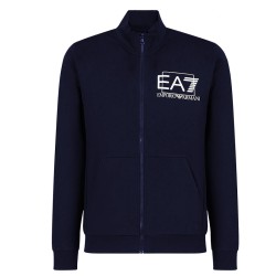 Men's Jumper EA7 Man Jersey Sweatshirt - navy blue