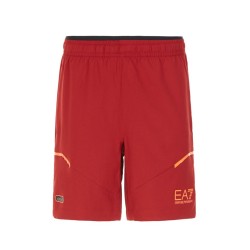 Men's shorts EA7 Man Woven Shorts - red dahlia