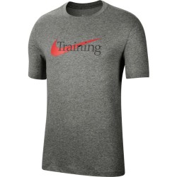 Men's T-shirt Nike Dri-Fit Tee M - dk grey heather