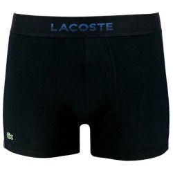 Men's Boxers Lacoste Men’s Breathable Technical Mesh Trunk - black/blue
