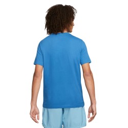 Men's T-shirt Nike Sportswear T-Shirt Icon Futura M - dark marina blue/white