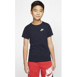 Boys' t-shirt Nike Sportswear B - obsidian/white