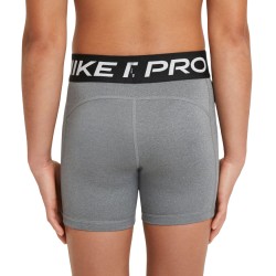 Girls' shorts Nike Pro 3in Shorts - carbon heather/white