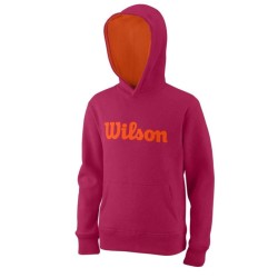 Boys' jumper Wilson Y Script Cotton PO Hoody - granita