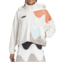 Women's jumper Adidas Marimekko Tennis Jacket - cloud white/multicolor