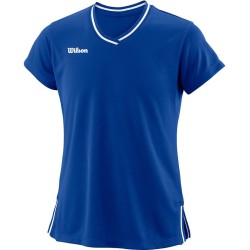 Girls' T-shirt Wilson Team II V-Neck G - team royal