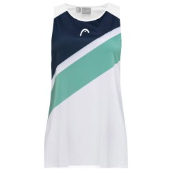 Girls' T-shirt Head Agility Tank Top G - print perf/nile green