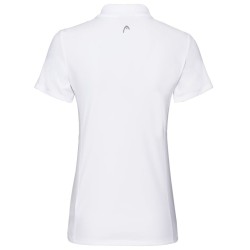 Girls' T-shirt Head Club Tech Polo Shirt - white