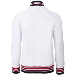 Men's Jumper Fila Jacket Bruce - white/navy comb