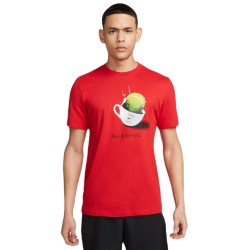 Men's T-shirt Nike Dri-Fit Tennis T-Shirt - university red