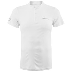 Men's Polo T-shirt Babolat Play Polo Men - white/white