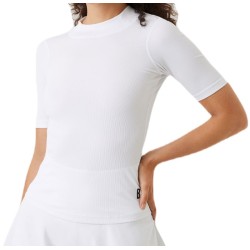 Women's T-shirt Bj_rn Borg Ace Rib T-Shirt - brilliant white