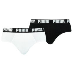 Men's Boxers Puma Brief 2P - white/black