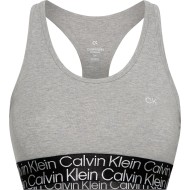 Women's bra Calvin Klein Low Support Sports Bra - heather grey