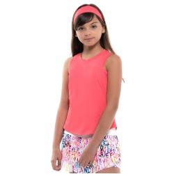 Girls' T-shirt Lucky in Love Techno Tropic Starter Tank Girls - punch