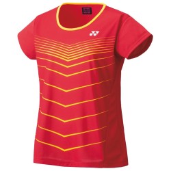 Women's T-shirt Yonex T-Shirt Ladies - ruby red