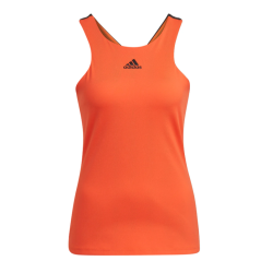 Women's top Adidas Y-Tank W - impact orange/black