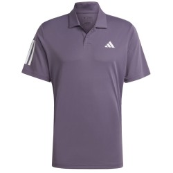 Men's Polo T-shirt Adidas Club 3-Stripes Polo - violet