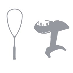 Racket service Squash racket stringing service