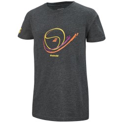Boys' t-shirt Babolat Vintage Tee Boy - dark grey