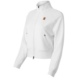 Women's jumper Nike Court Heritage Jacket FZ W - white/white