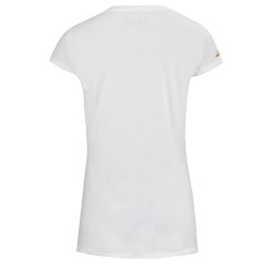 Women's T-shirt Babolat Exercise Message Tee W - white