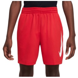 Boys' shorts Nike Dri-Fit Multi+ Graphic Training Shorts - university red/white/white