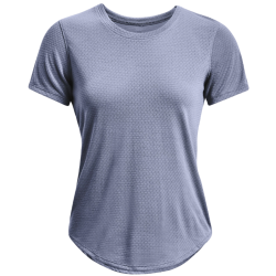 Women's T-shirt Under Armour Streaker Run Short Sleeve - aurora purple/reflective