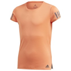 Girls' T-shirt Adidas G Club Tee - amber tint/grey six