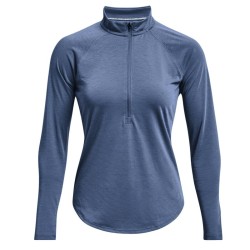 Women's jumper Under Armour Streaker Half Zip W - mineral blue