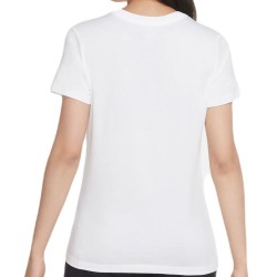 Women's T-shirt Nike Sportwear Essentiaal T-Shirt - white/black