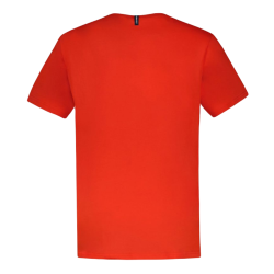 Men's T-shirt Le Coq Sportif ESS Tee Short Sleeve N°4 SS23 - tech red