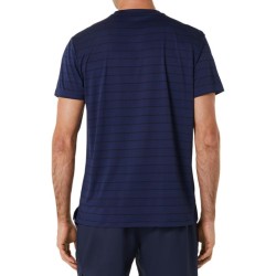 Men's T-shirt Asics Court Stripe SS Top - midnight