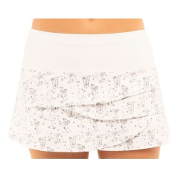 Women's skirt Lucky in Love Novelty Fiesta Scallop Skirt - white