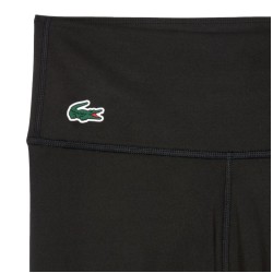 Women's leggings Lacoste Mini Pocket Printed Sport Leggings - black