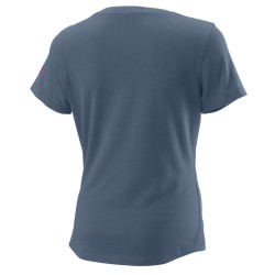 Women's T-shirt Wilson Love Earth Tech Tee W - china blue
