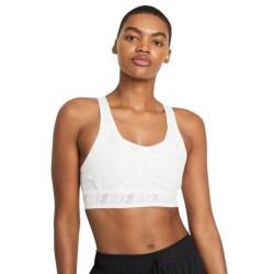 Women's bra Nike Swoosh UltraBreathe Bra W - sail/sail/sail/grey fog