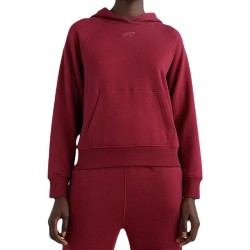 Women's jumper Tommy Hilfiger Relaxed Soft Modal Fleece HWK - rouge