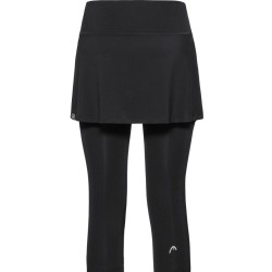 Women's skirt Head Club 3/4 Tights Skort - black