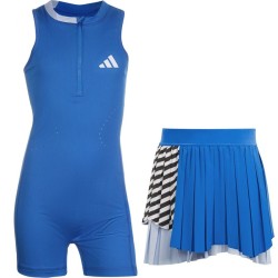 Women's dress Adidas Aeriready Modular Pro Leotard Dress - bright royal