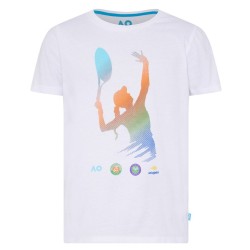 Girls' T-shirt Australian Open Girls T-Shirt Grand Slam - white