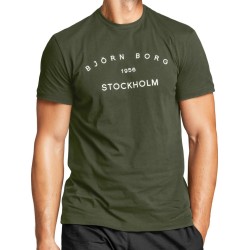 Men's T-shirt Bj_rn Borg Stockholm T-Shirt M - ivy green
