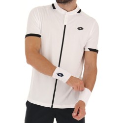 Men's Polo T-shirt Lotto Top IV Polo - bright white/all black